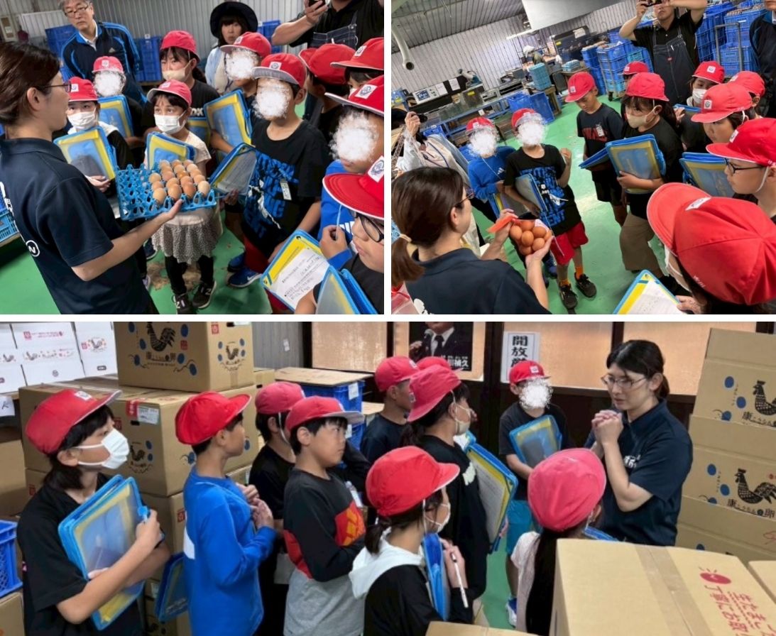 JA青年部の食育活動 「農家のおじちゃんと語る会」での農場視察研修